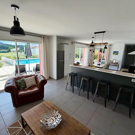 Villa La Maison Rouge Vallon-Pont-dʼArc